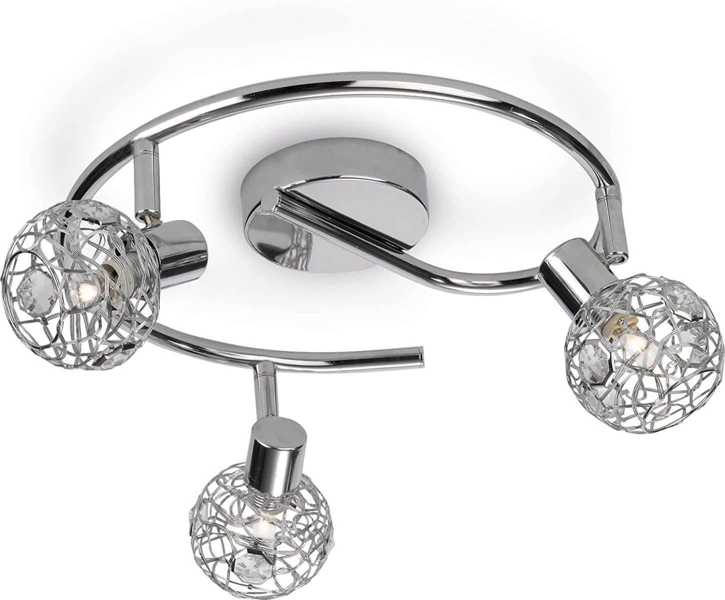 PHILIPS - FARETTO HOSTA A 3 LUCI CROMO 5WATT
