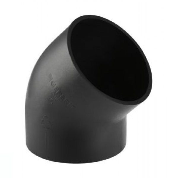GEBERIT 361.045.16.1 Geberit PE Curva 50 mm 45° - 361045161