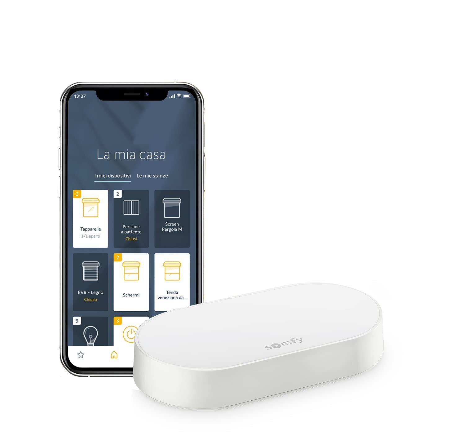 Somfy 1870755 - Connectivity Kit, Per controllare le luci e i motori Somfy dallo