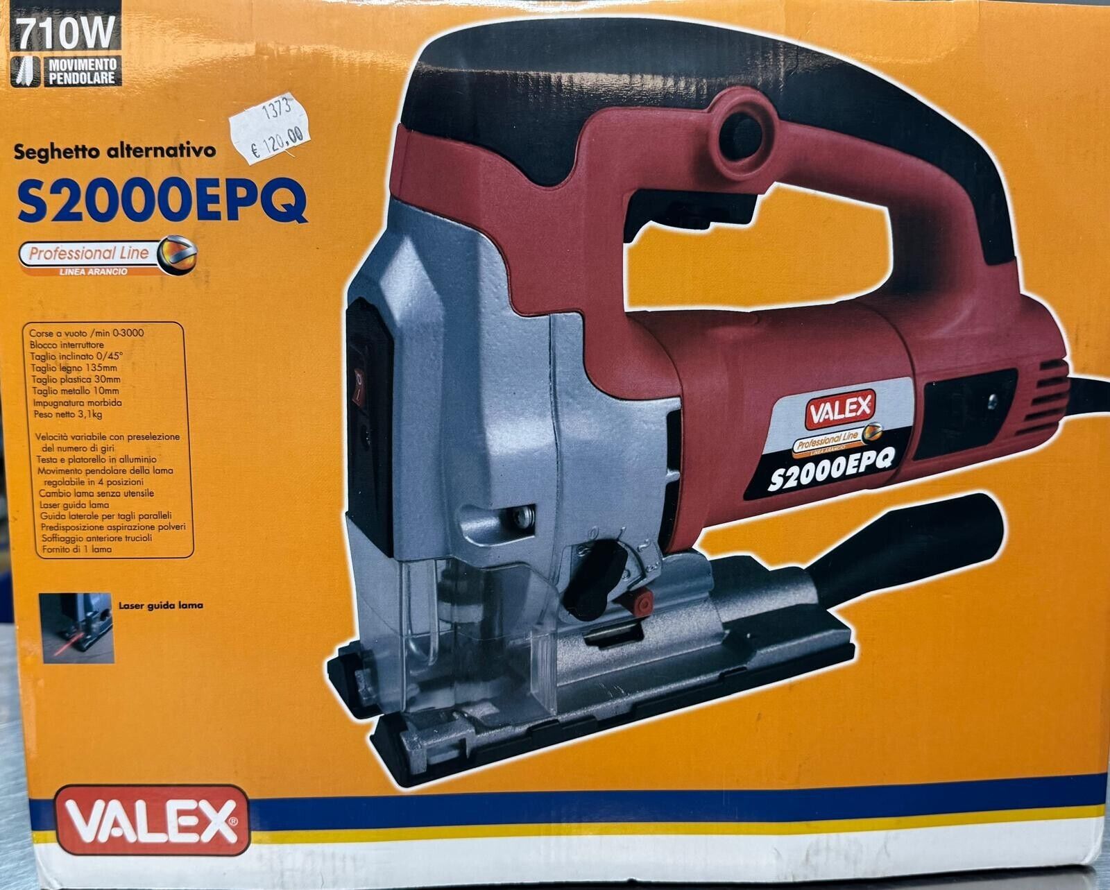 Seghetto alternativo "Valex" 710 Watt S2000EPQ-Movimento pendolare-PREZZO FOLLE