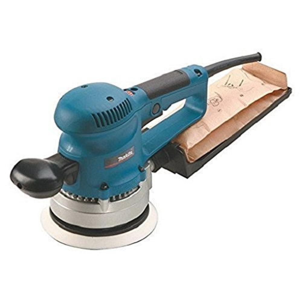 Makita BO6030 - Lijadora rotorbital electronica 150 mm 310W 4000-10000 rpm 2.4 k