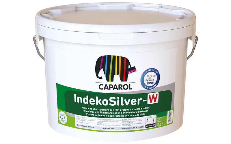 IndekoSilver-W Pittura antimuffa lt.12,5 Caparol Cod.419629