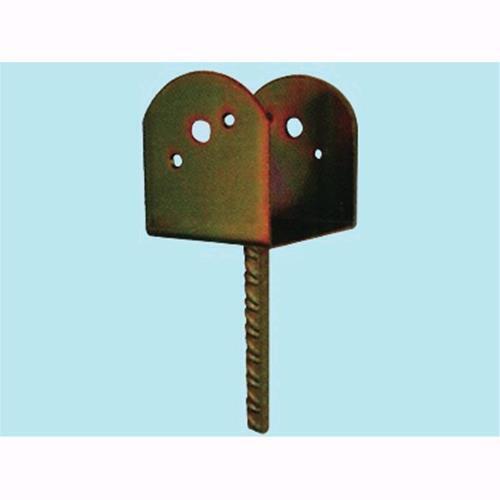 Piastre Staffe a murare Art. 836/90 - 90x90xH95 mm  Conf. 5 Pz