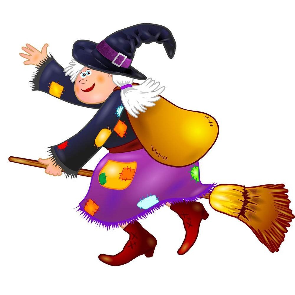 Cialda in Ostia Befana per Decorazione Torte