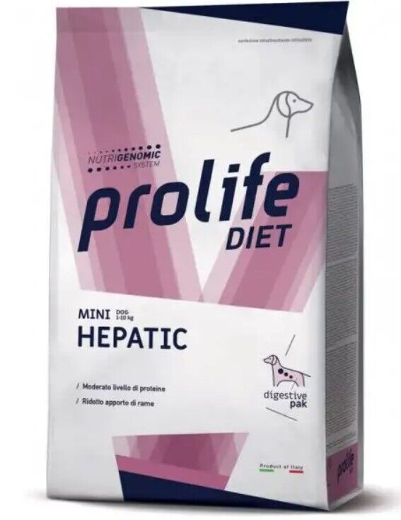 Prolife Diet Crocchette Per Cani Mini Hepatic 1,5KG