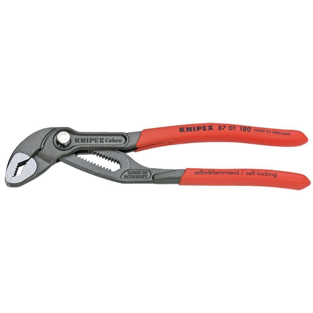 Knipex Cobra Pinza Regolabile chiave giratubi e Dadi 180 mm manico antiscivolo