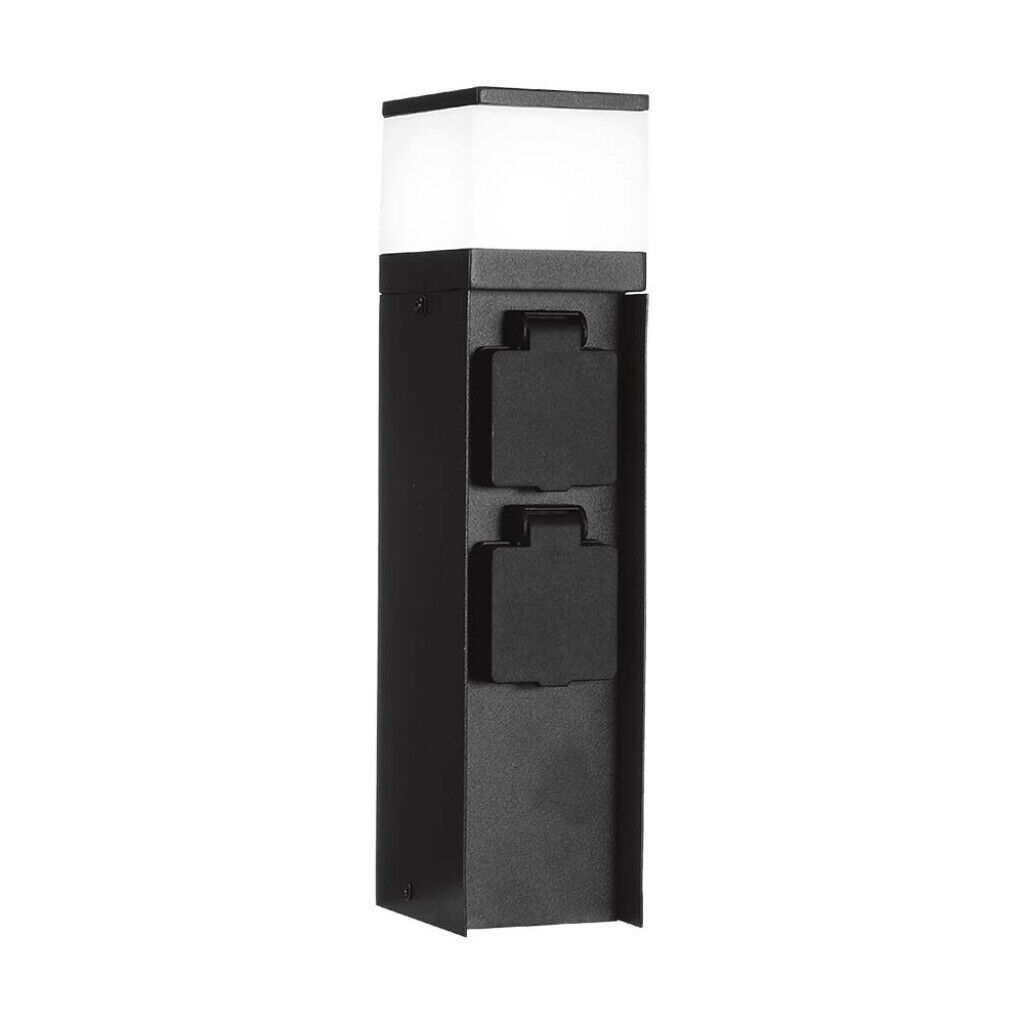 1 pz Bollard Lamp + Socket 16A MAX. 3600W Power Pile G9