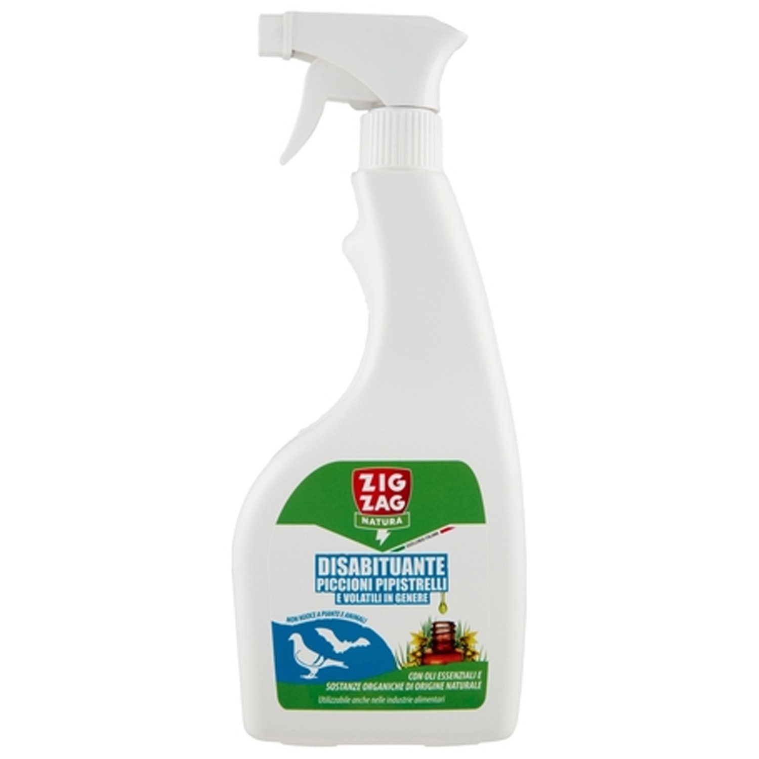ZIG ZAG NATURA DISABITUANTE SPRAY PICCIONI PIPISTRELLI E VOLATILI ML.750