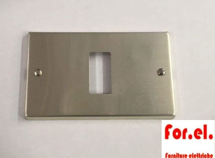 FEB 2501 - Placca anotizzata 1 modulo