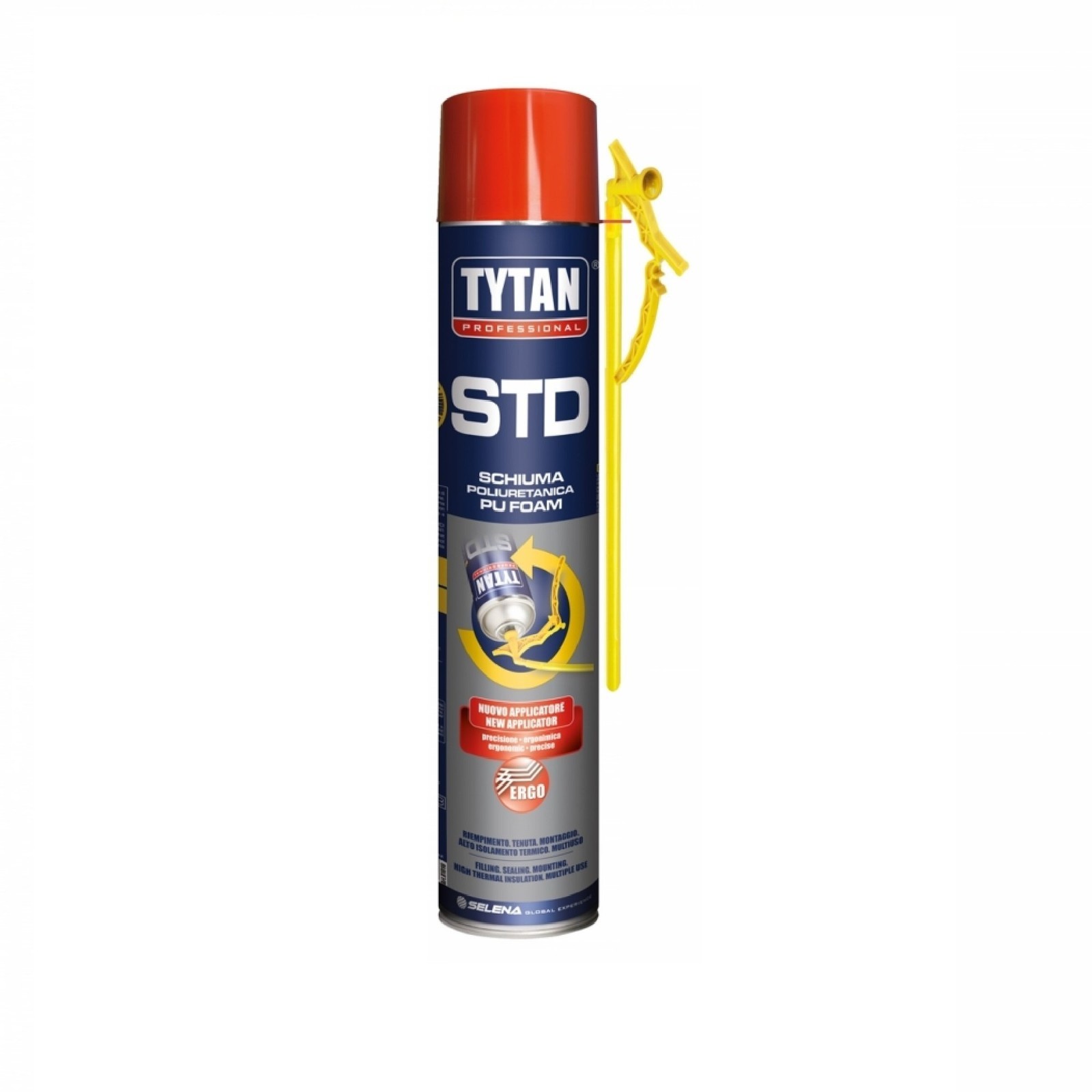 Schiuma poliuretanica autoespandente Tytan 750 ml poliuretano espansa muro porte