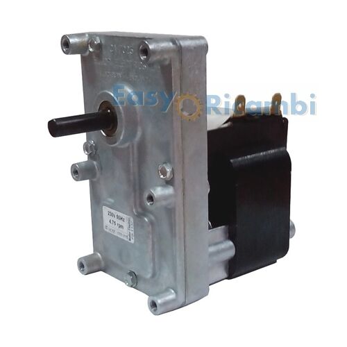 MOTORIDUTTORE STUFE A PELLET MELLOR T3 5,3 RPM ALBERO 8,5mm PACCO 50mm R. ORARIA