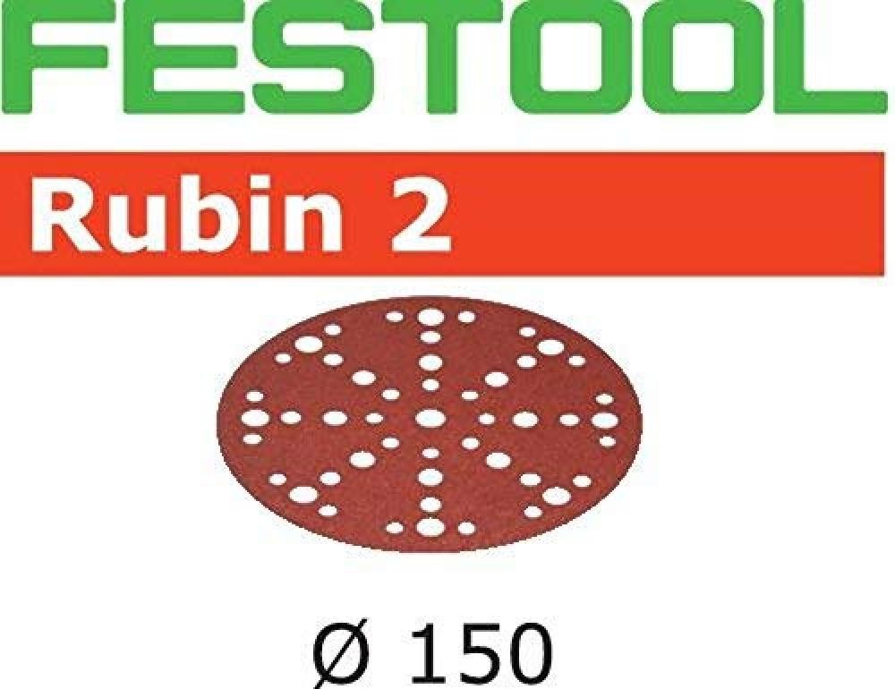 (TG. Korn 40) Festool, dischi abrasivi Multi Jet Stream in granato, 575162, diam