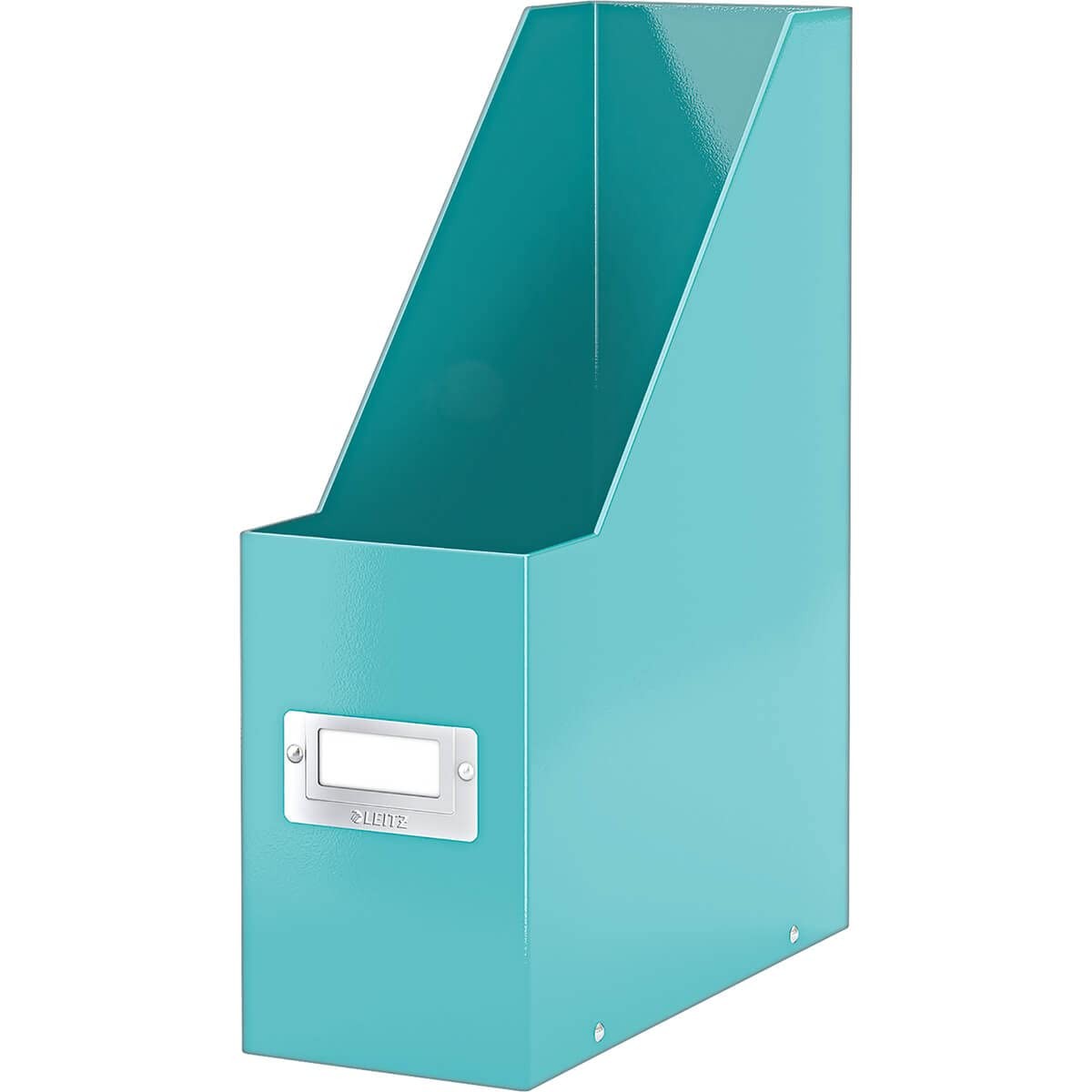Leitz Magazine File Holder, A4, Cardboard Document Storage Box with Label, Folda