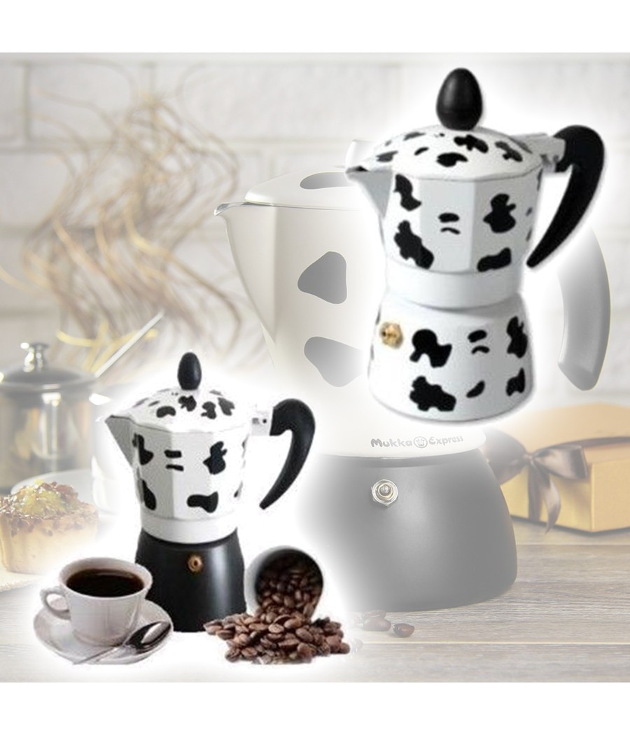 CAFFETTIERA 3 TAZZE MOKA MUCCA  EXPRESS MUKKA CAFFE ESPRESSO 3 TAZZE CAFFè