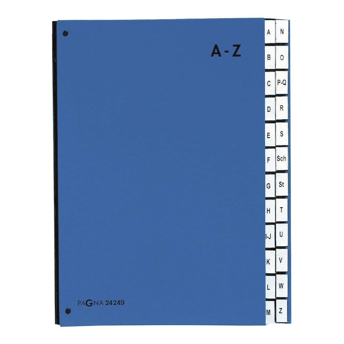 Pagna 24249-02 Desk Organiser 24 Parts Coloured Cover Flexible Linen Rear Cover