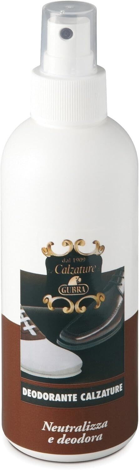 Deodorante per Scarpe Antiodore ridona freschezza in Flacone no gas da 200 ml.