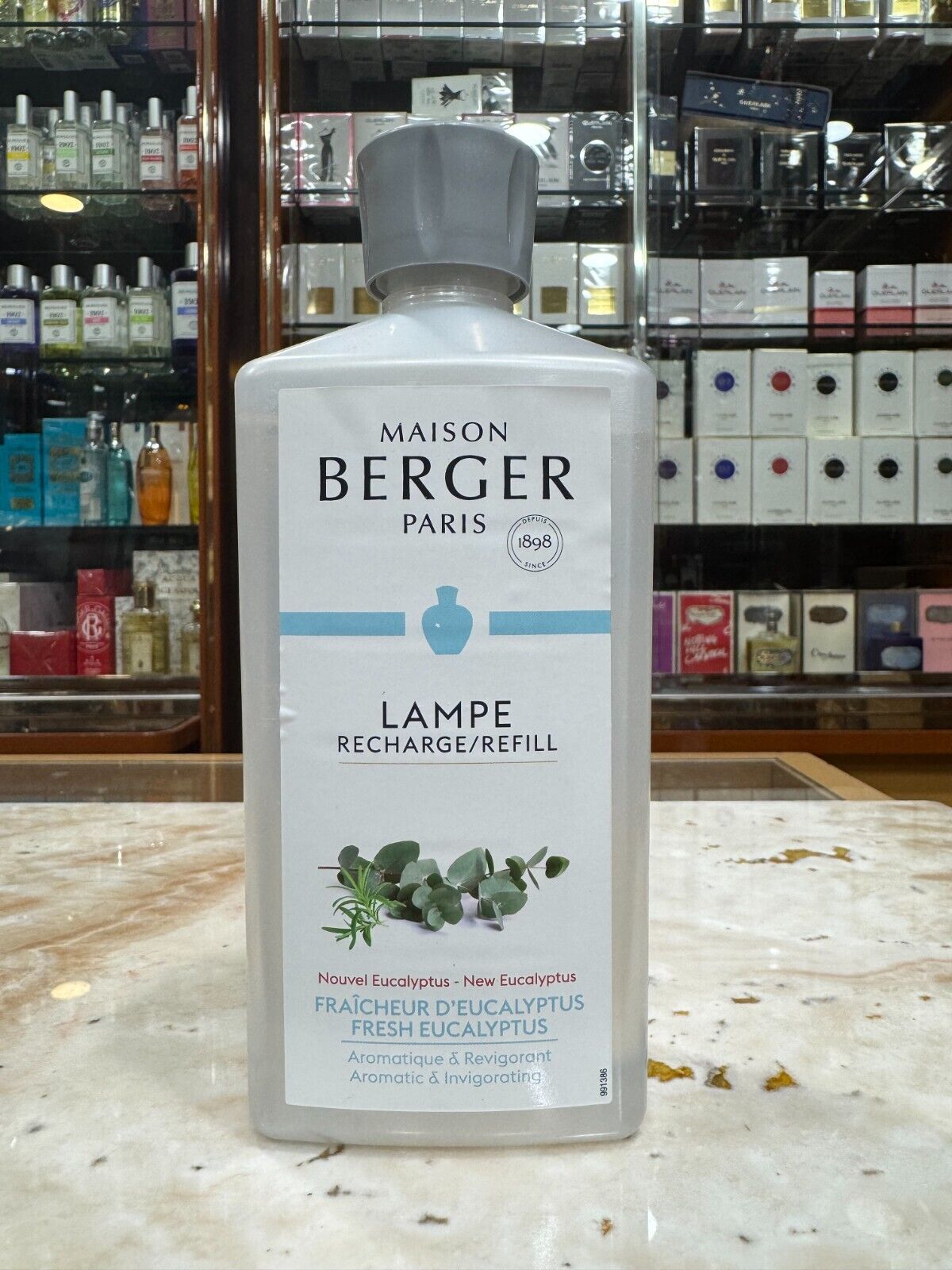 RICARICA LAMPE BERGER FRAICHEUR D'EUCALYPTUS FRESH EUCALYPTUS 500 ML