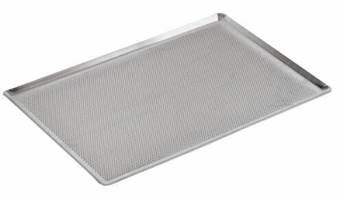 Demarle 41756-30 Teglia Fondo Forato Bordi 45 Gradi, Alluminio (t1A)