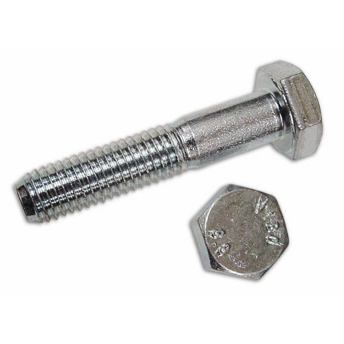 Bulloni Acciaio Zincato Classe 8.8 Te senza Dado 12x50 mm Filetto intero 50 pz