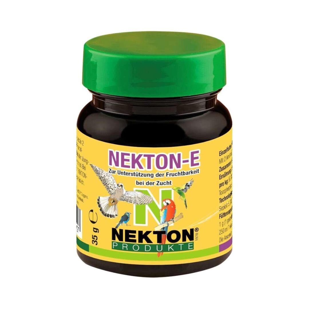 NEKTON E - VITAMINA E / INTEGRATORE PER UCCELI E RETTILI MANGIME COMPLEMENTARE