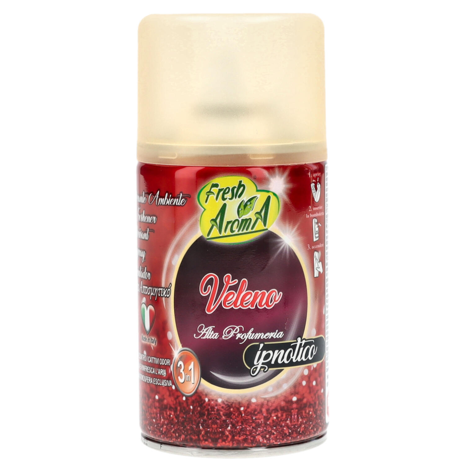 FRESH AROMA DEODORANTE PER AMBIENTI VELENO IPNOTICO 250ML
