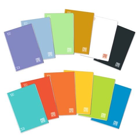 Quaderno Maxi One Color A4 - 100 g/m2 - 24+1 ff - 0Q - 7189
