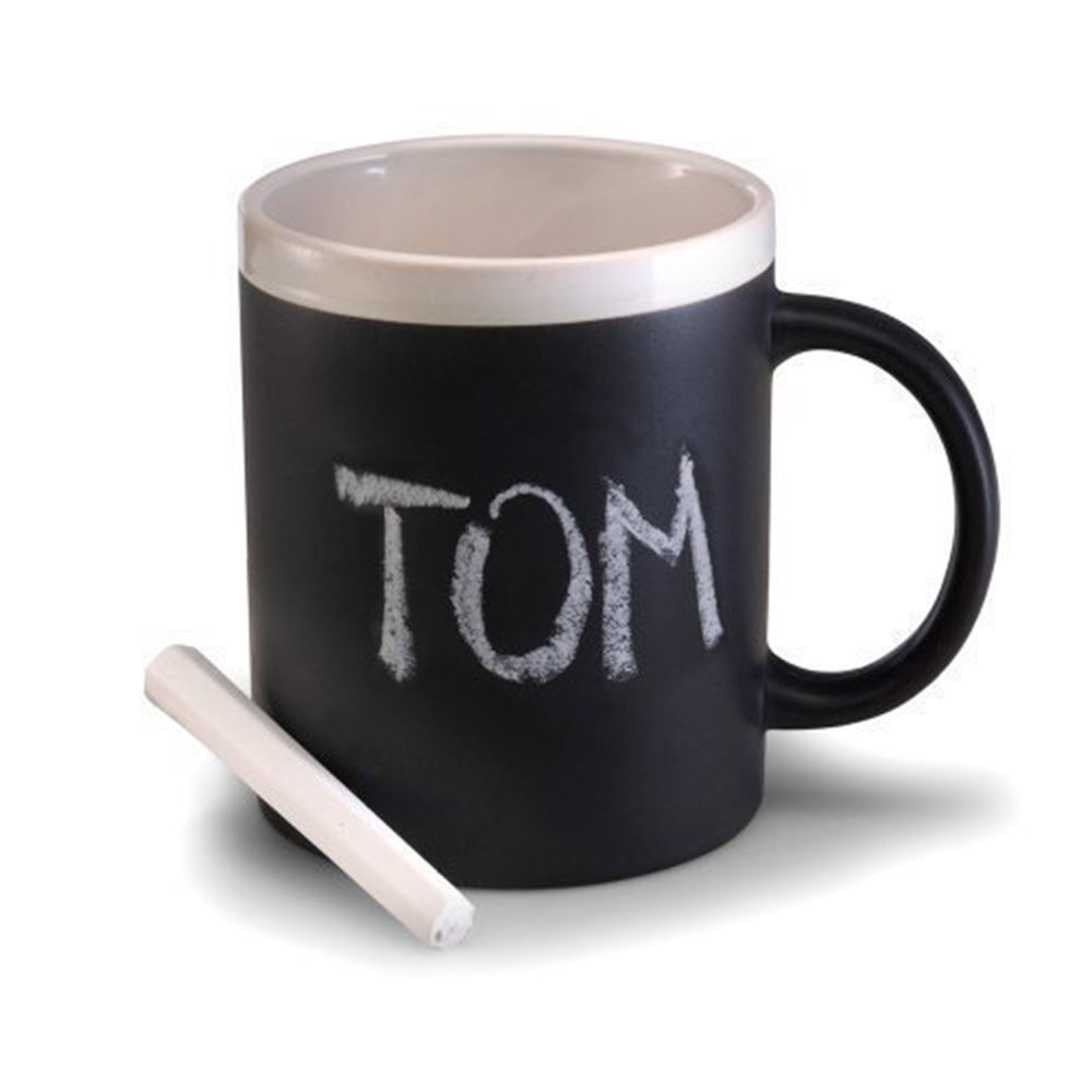 Koopman International, Chalk Mug, TR-Q51500000, Chalk Mug,Black