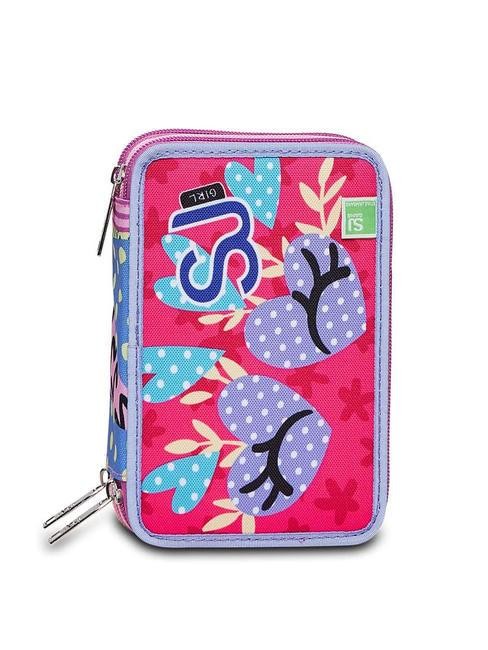 ASTUCCIO SJGANG facce da sj astuccio 3 zip PERWINCKLE ND  scelta=P PERWINCKLE 30