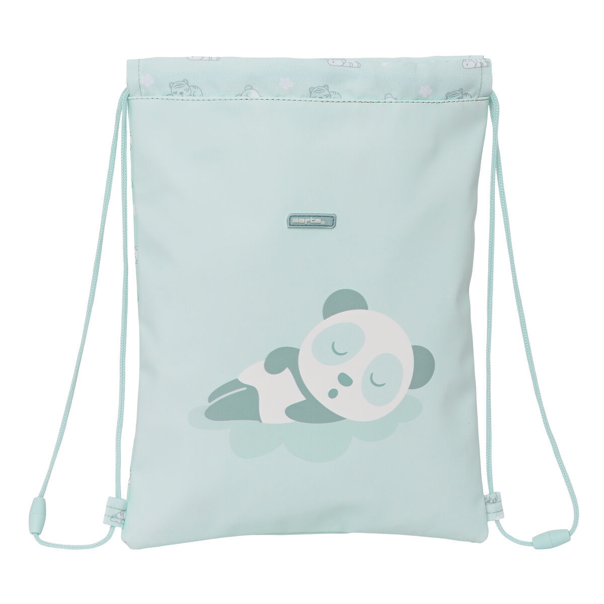 Zainetto con Cordini Safta Dormilon Grigio (26 x 34 x 1 cm)