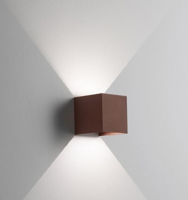 Lampada led da parete Isyluce Hotshot-16W 3000K corten- 518-21