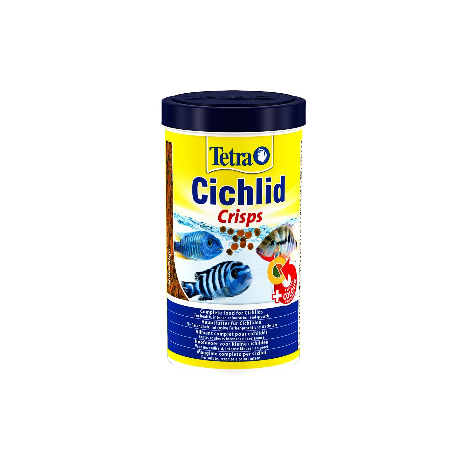 Tetra Cichlid Crisp ex Pro 500 ml Mangime per ciclidi d'acquario per la salute