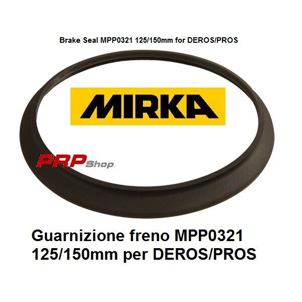 Guarnizione freno MPP0321 125/150mm per DEROS/PROS mirka 8995603211