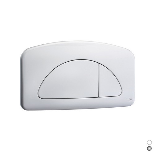 PLACCA DUAL PER CASSETTE DIAMANTE E GIADA- Bianca- OLIVE- pezzi 1