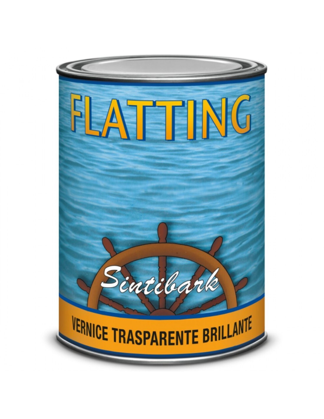Flatting vernice Trasparente Brillante per nautica imbarcazioni a solvente 0,5 L