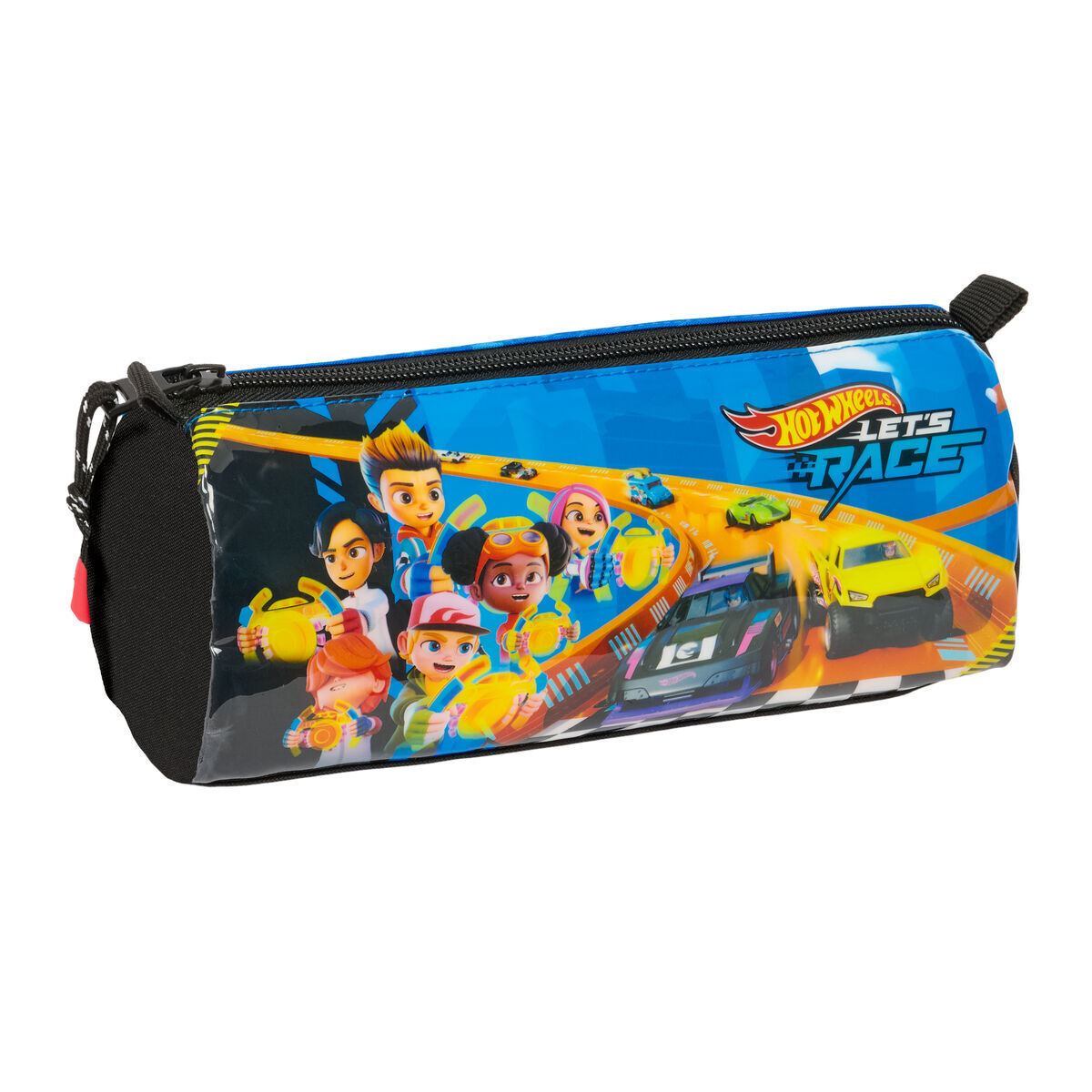 Necessaire Hot Wheels Let's race Azzurro Nero 21 x 8 x 7 cm