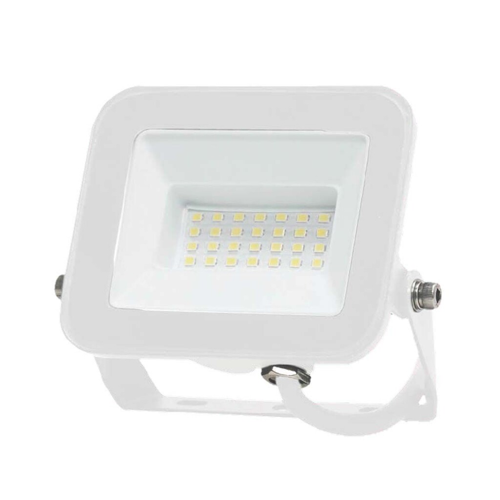 V-TAC PRO VT-44020 Faro LED 20W proiettore Chip Samsung corpo Bianco luce 3000K
