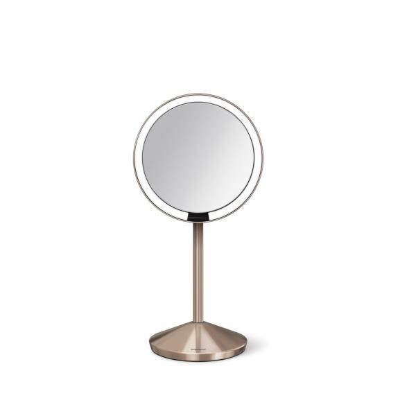 simplehuman ST3010 Libera installazione Rotondo Rose Gold specchietto per trucco