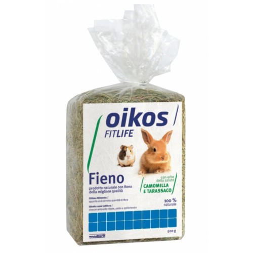 Oikos fieno con camomilla e tarassaco 500 grammi