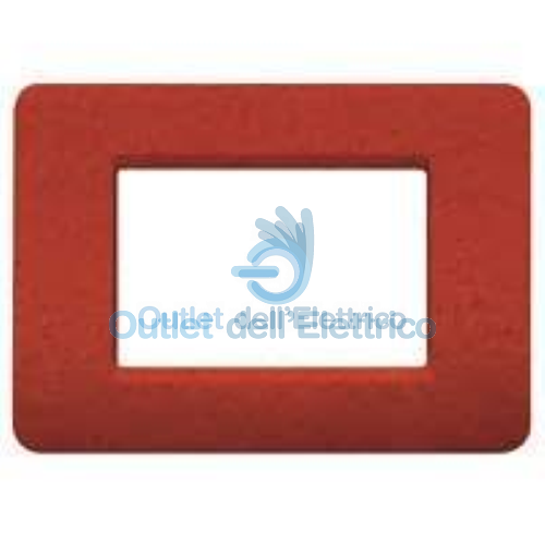 BTICINO MATIX PLACCA 3+3 POSTI/MODULI  TERRA AM4806ST