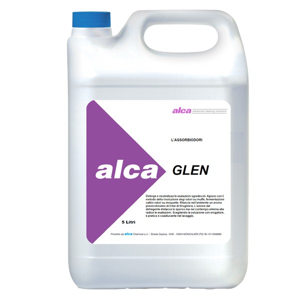 Detergente Deodorante Glen Alca - ALC412 - 5 Litri (Erbe di Brughiera)