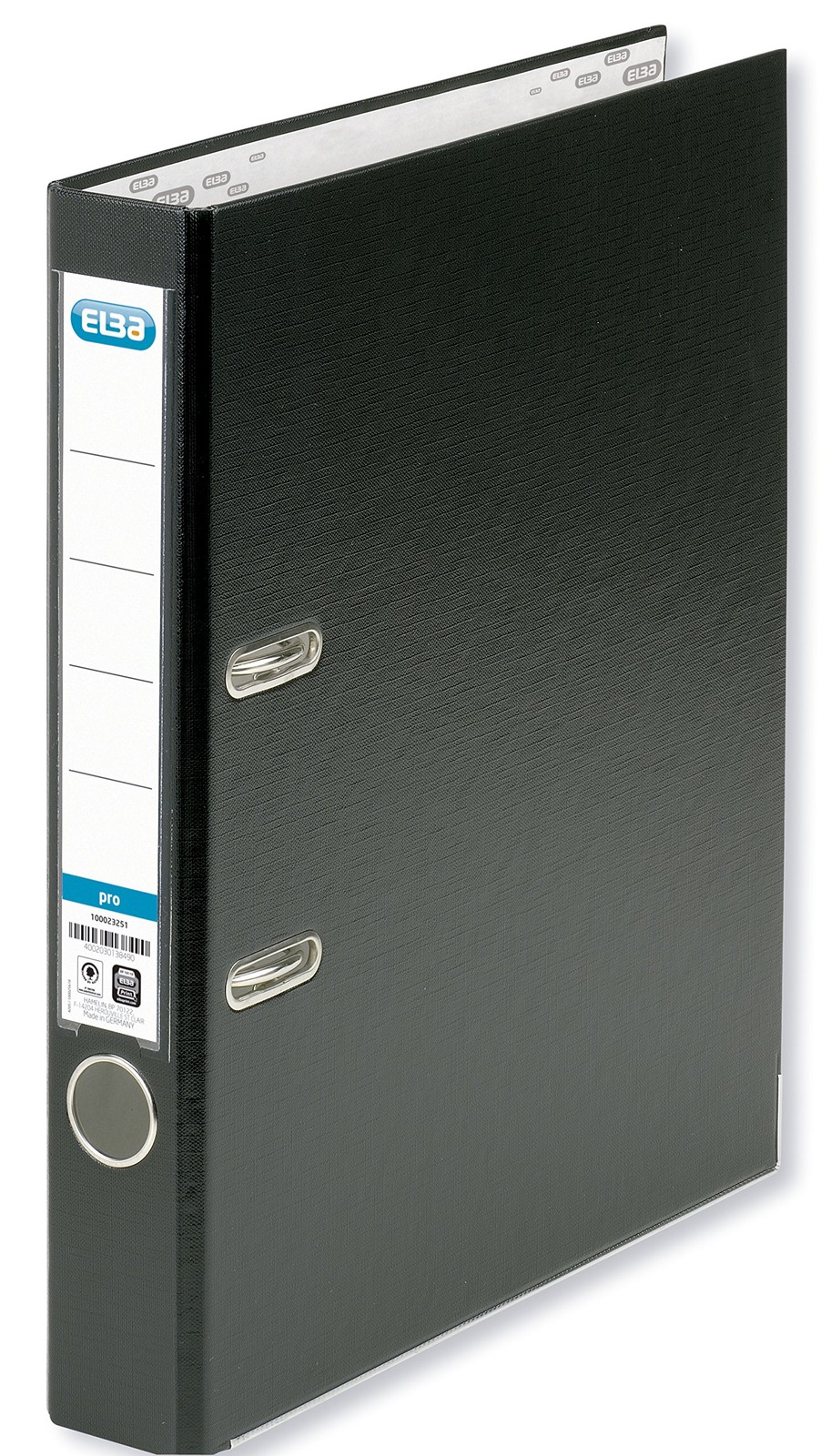 Elba Ordner Smart Pro Schmal (1 Stück) Black Black schmal (1 Stück)