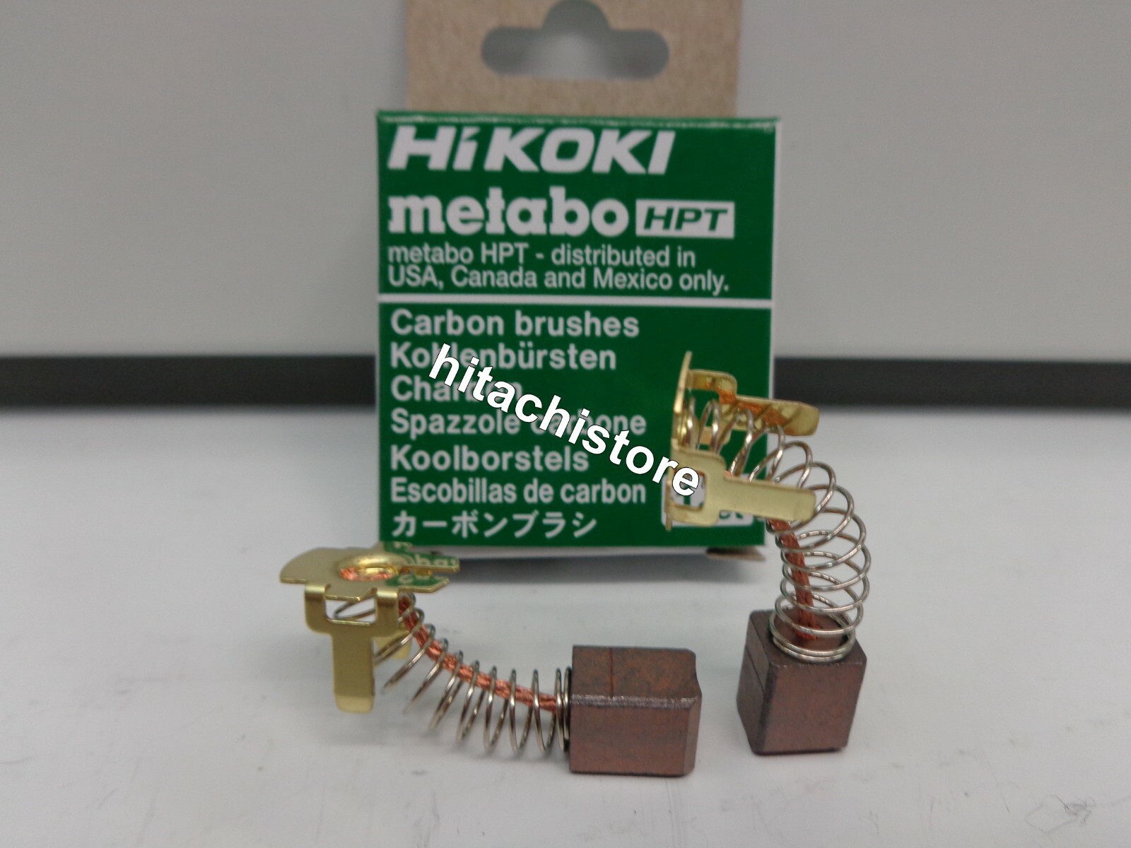 COPPIA SPAZZOLE DI RICAMBIO HTR999100 HIKOKI HITACHI
