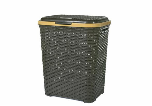 Portabiancheria  H&H Marrone Lt55 Polyrattan