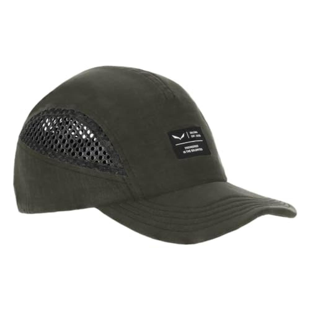 (TG. S) Salewa Berretto Unisex Hemp Flex 5 Panel cap - NUOVO