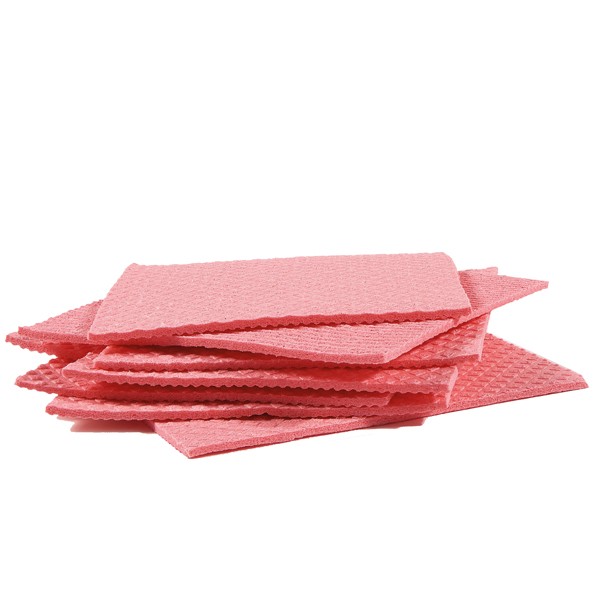 Panno Spugna Aquos Perfetto - 18x20 cm - 0231C (Rosso Conf. 10)