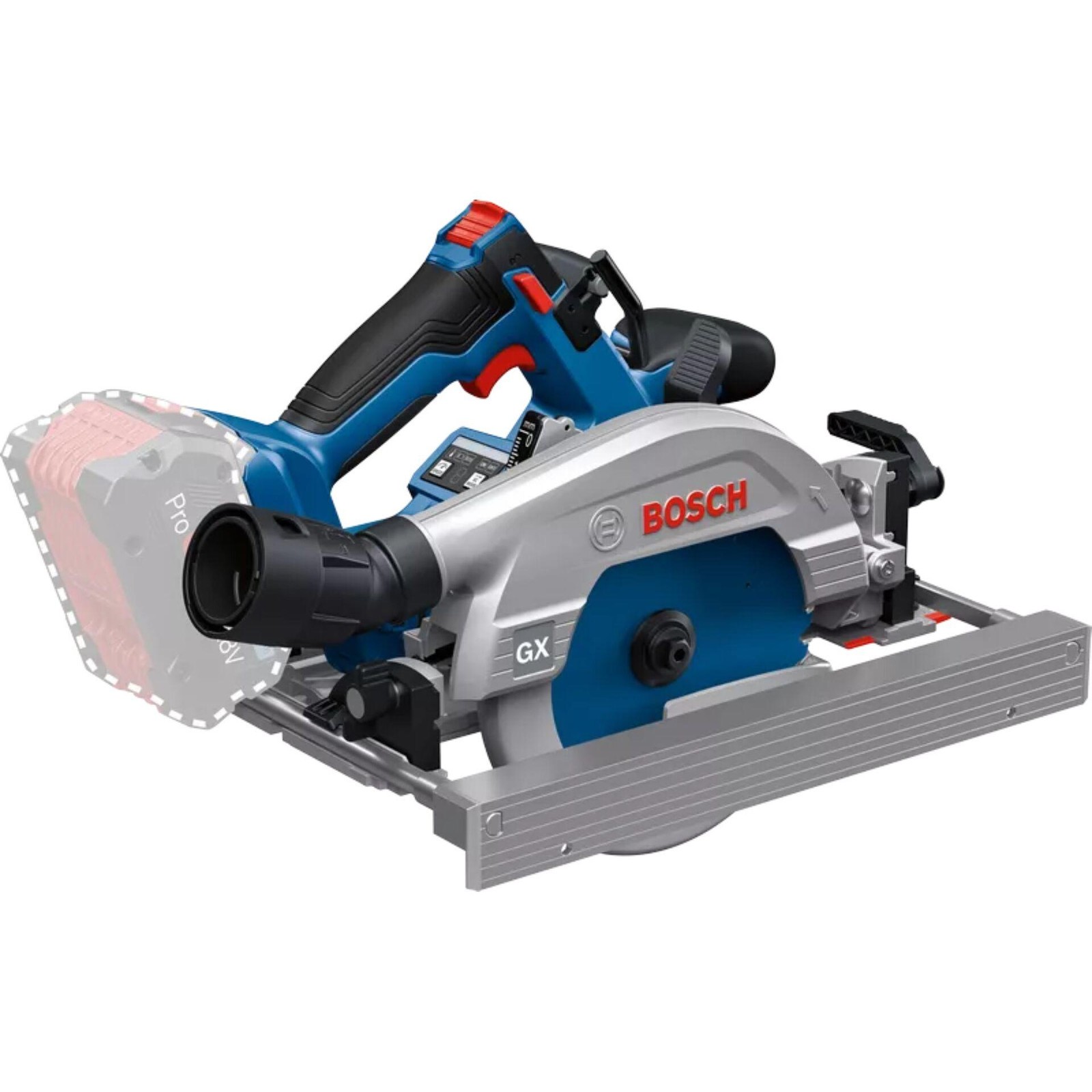 BOSCH GKS 18V-57-2 GX L-BOXX SEGA CIRCOLARE A BATTERIA MOD. 06016C1001 EAN 40599