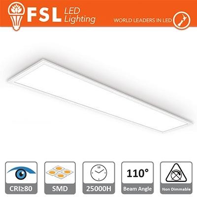 Pannello LED 30x120cm - 48W 4000K CRI80 EDGE-LIT - FLP28312-48W4K