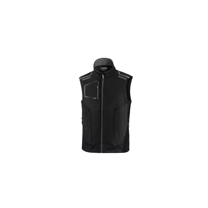 SPARCO GILET ILLINOIS BLACK GREY TG XS