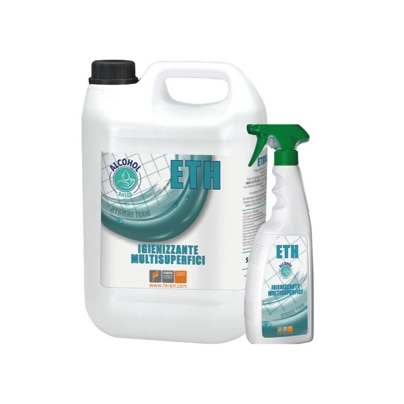 53342 FAREN ETH5 IGIENIZZANTE PER SUPERFICI A BASE ALCOLICA 30% LT. 750