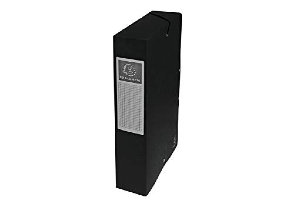 (TG. 60 mm) Boite de classement exabox en carte lustree nature future - dos de 6